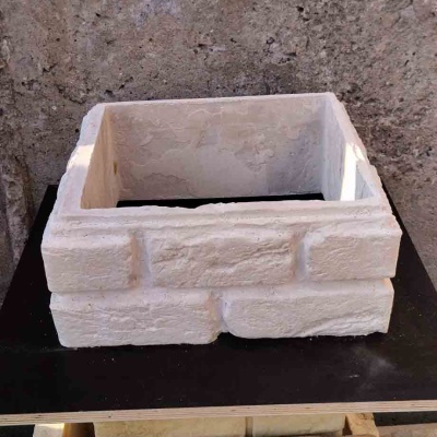 Блок забора "Старый кирпич"00