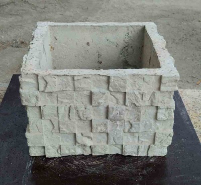 Блок забора "Шахматы"00