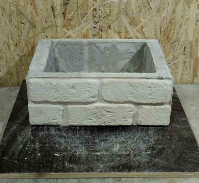 Блок ростверка "Шамотный кирпич" 00