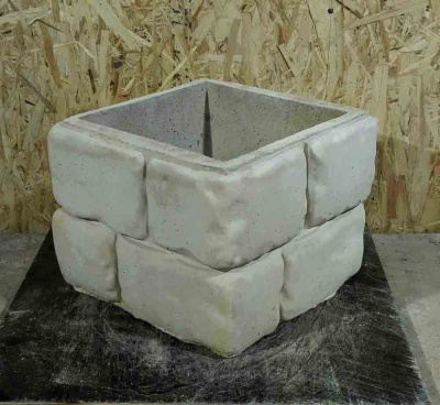 Блок забора "Булыжник"00