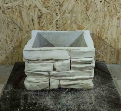 Блок забора "Сланец" 00