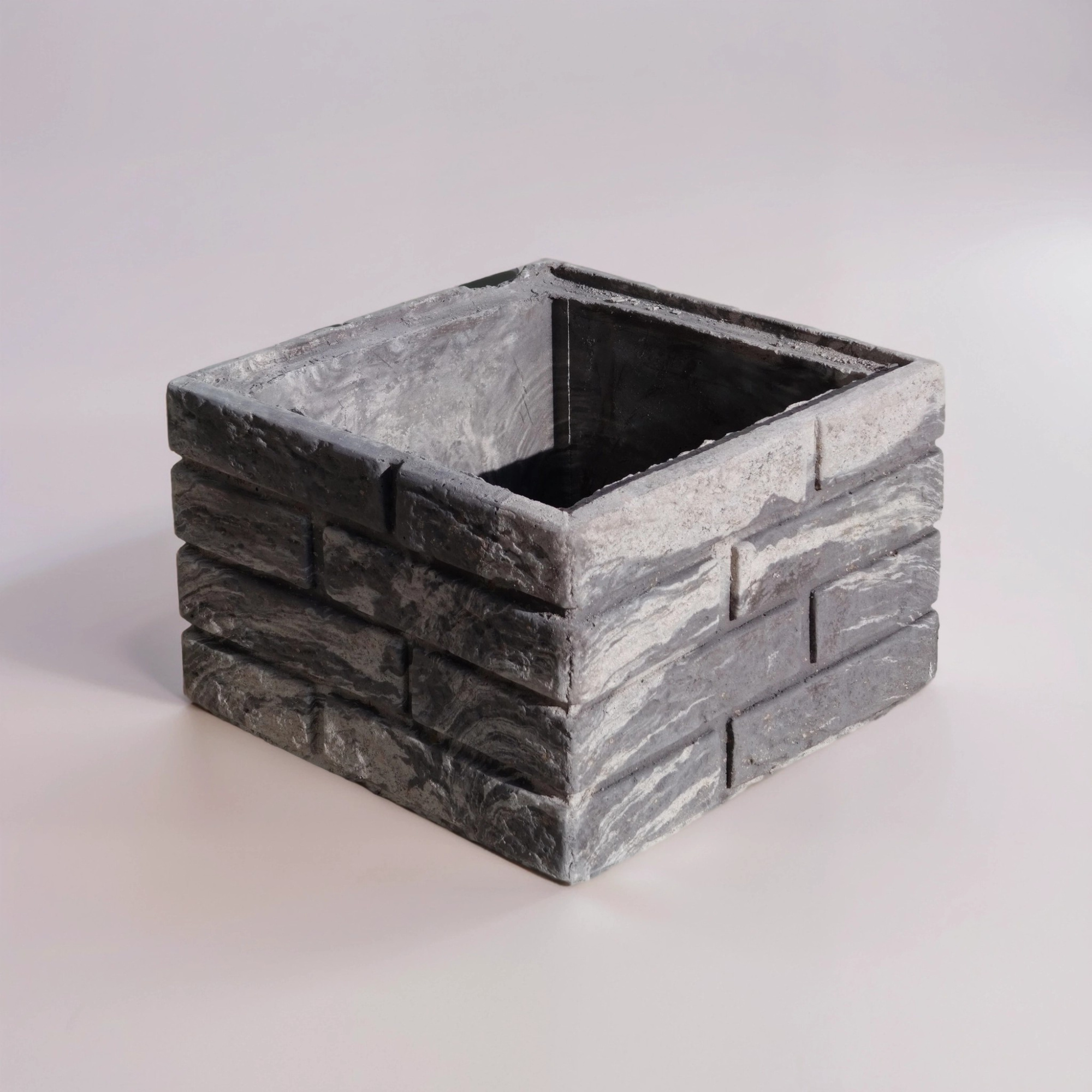 Блок забора "Немецкий кирпич"микс1