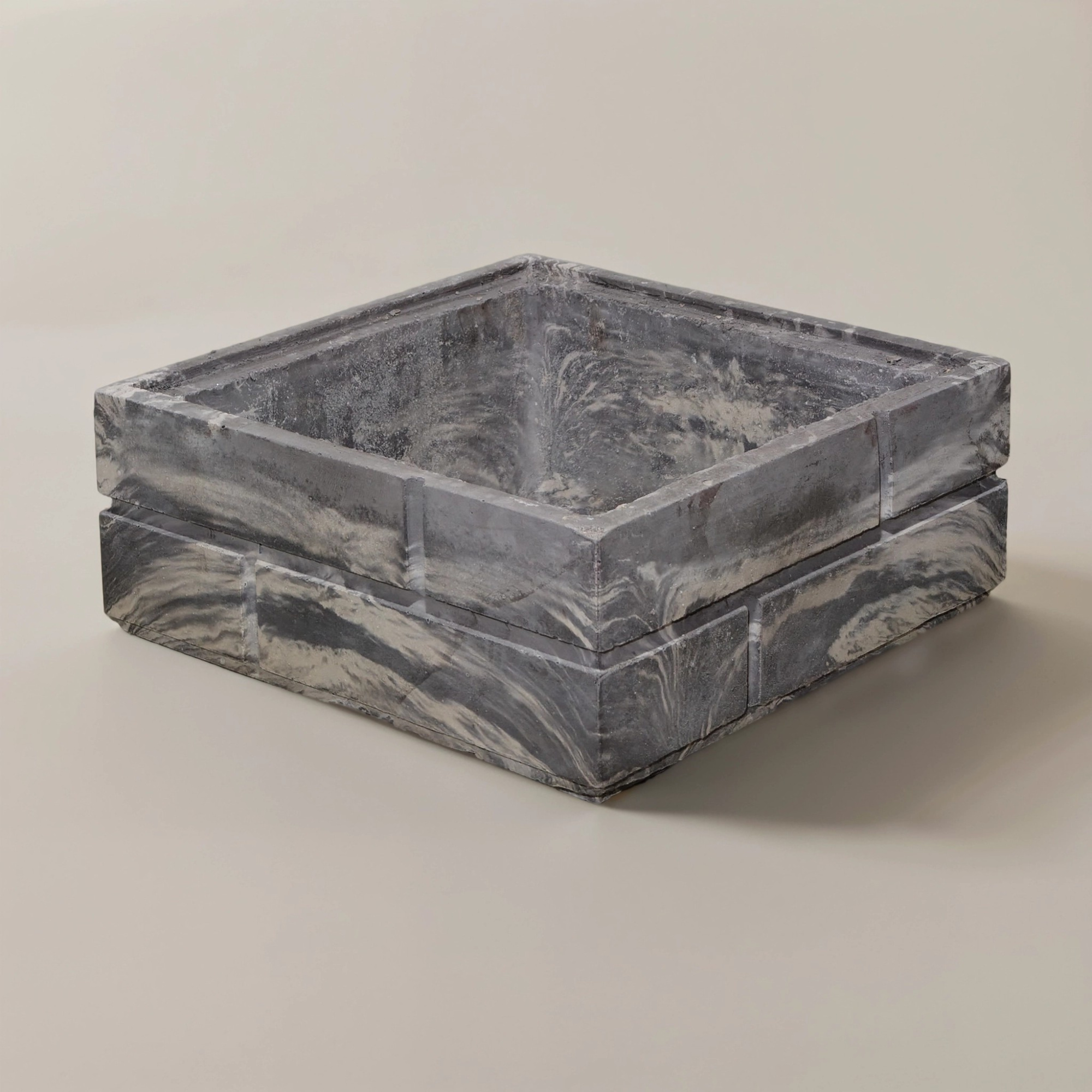 Блоки забора "Классический кирпич"Микс1