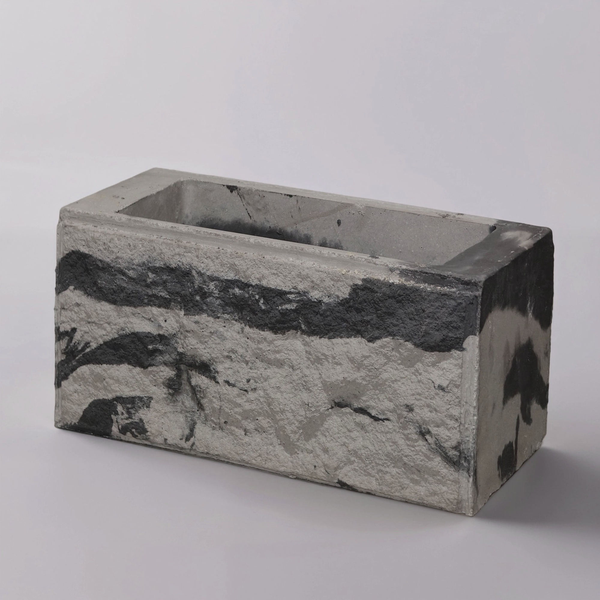 Блок ростверка "Ломаный камень" Микс1