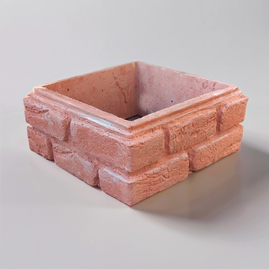 Блок забора "Старый кирпич"