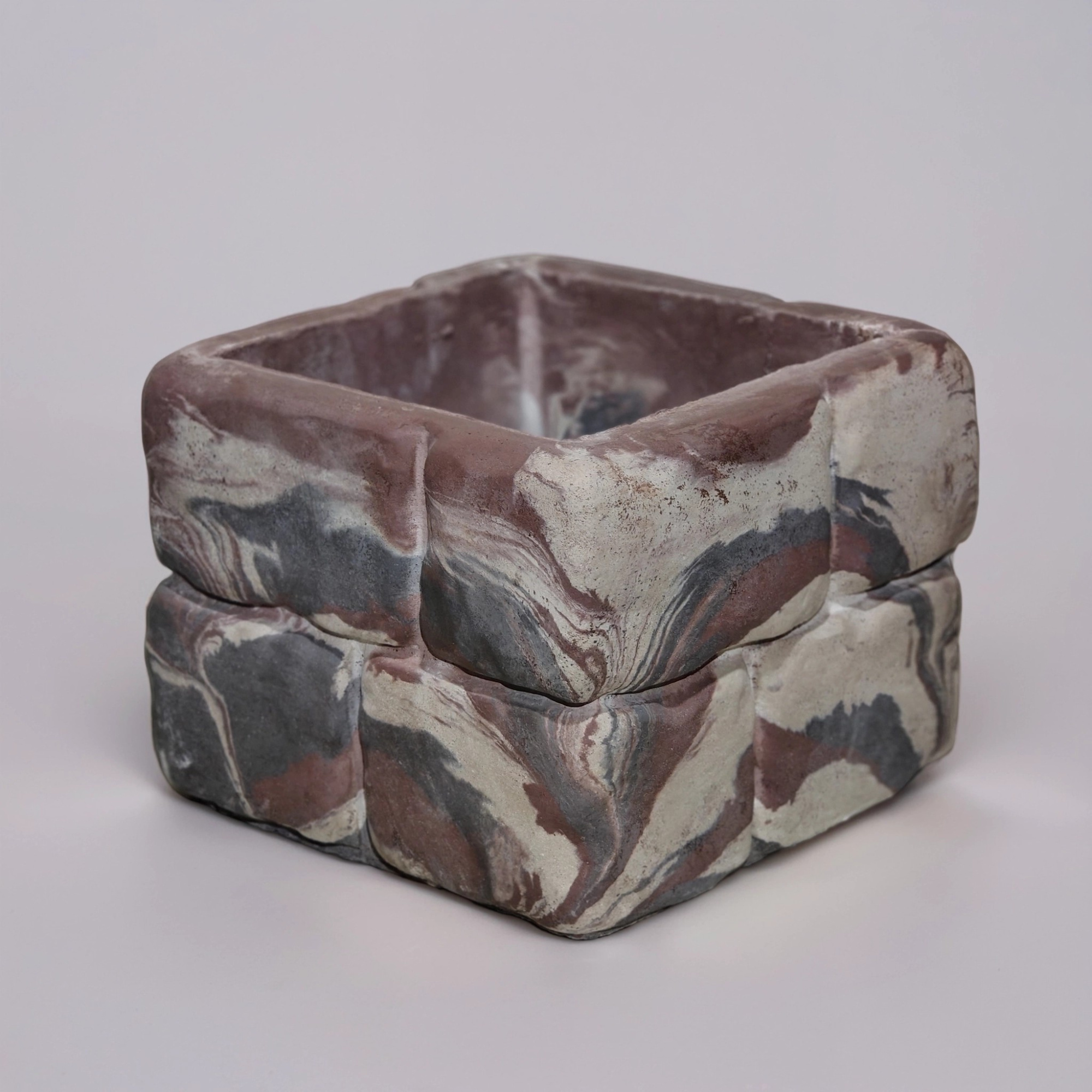 Блок забора "Булыжник"микс3