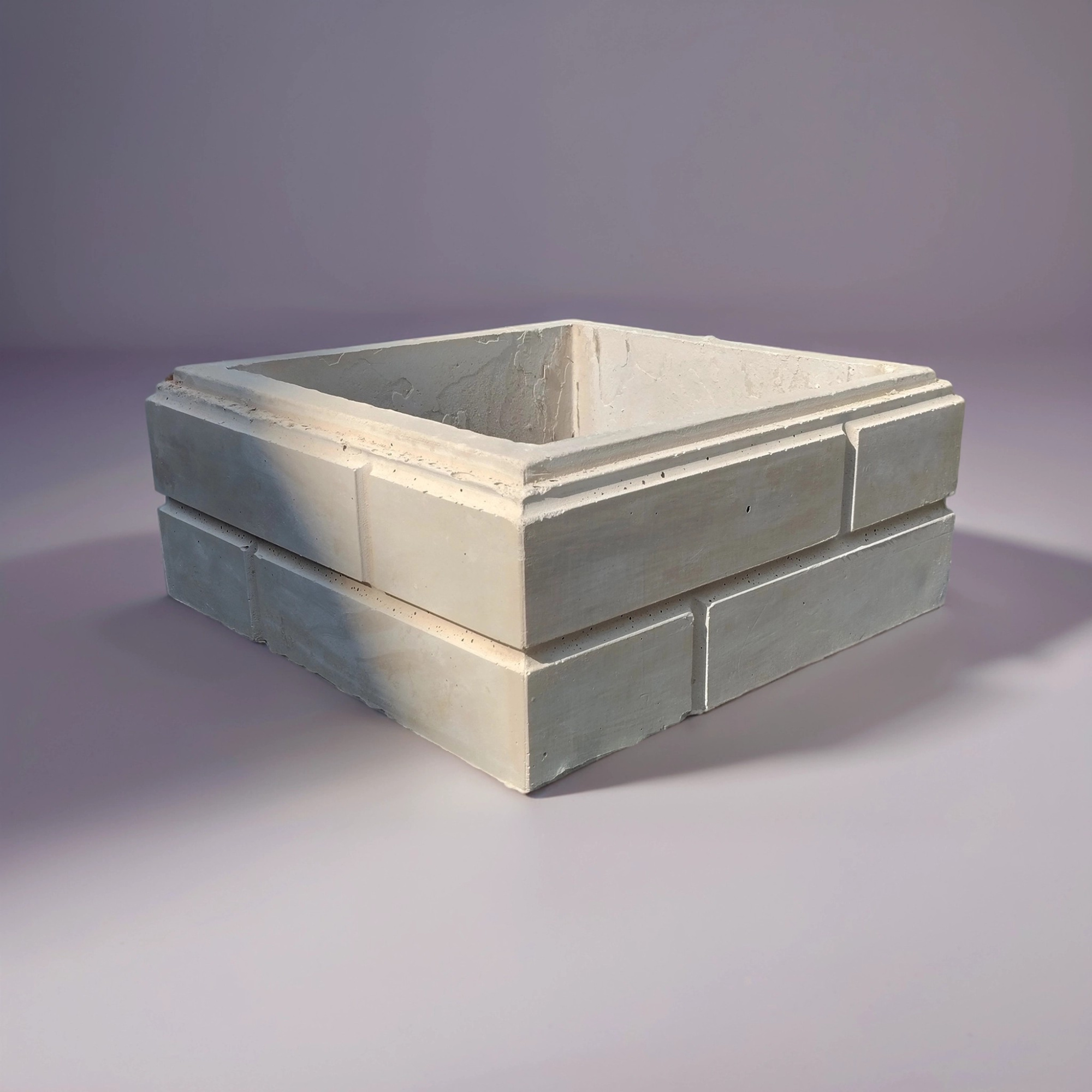 Блоки забора "Классический кирпич"00