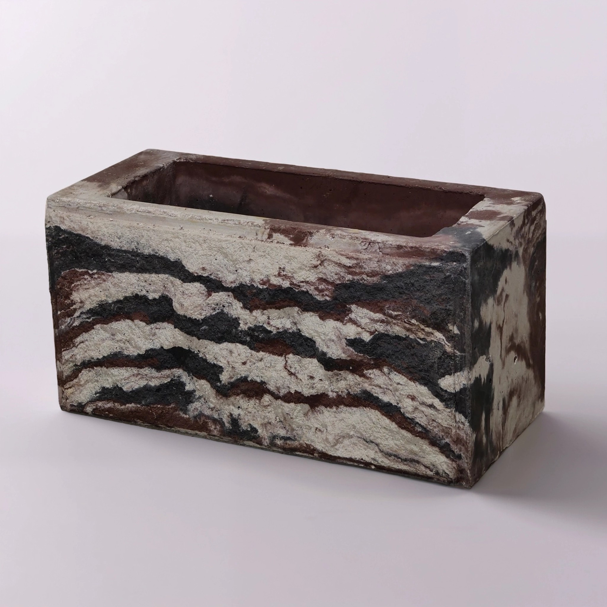 Блок ростверка "Ломаный камень" Микс3