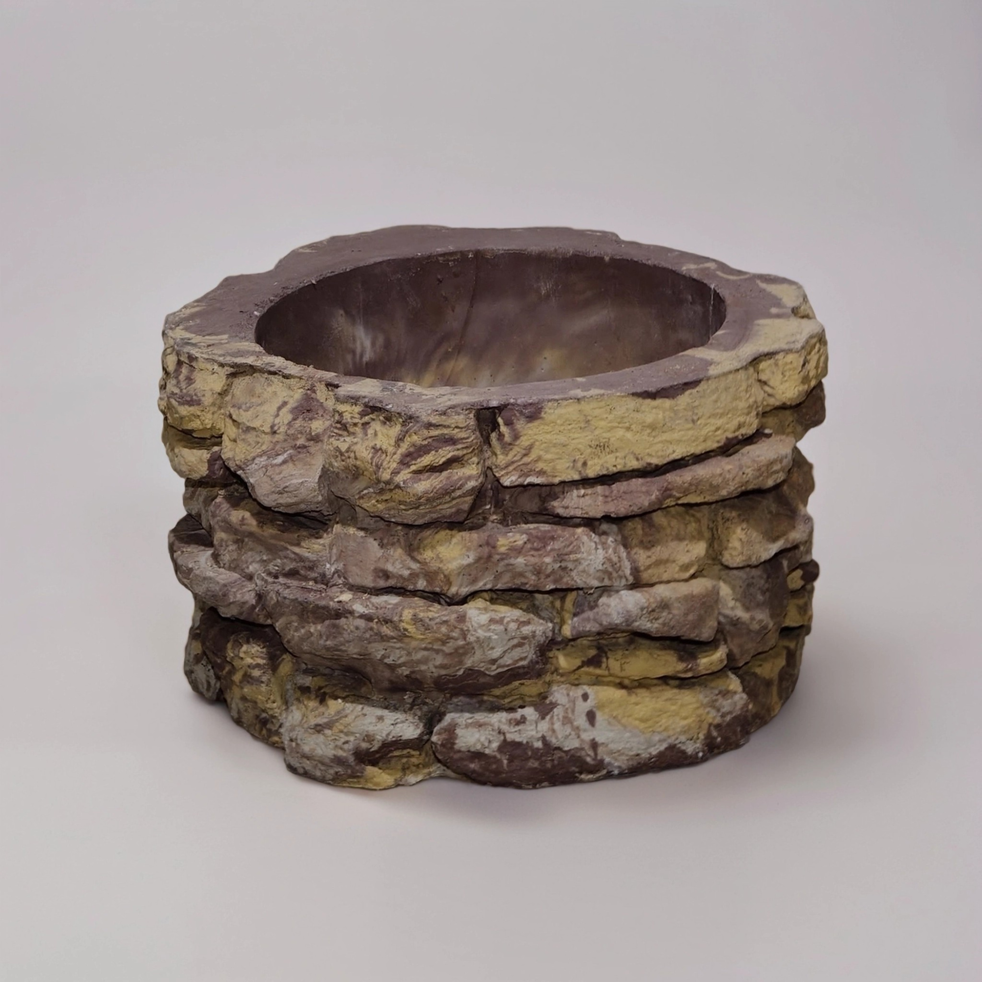 Блок забора "Утес" Микс4