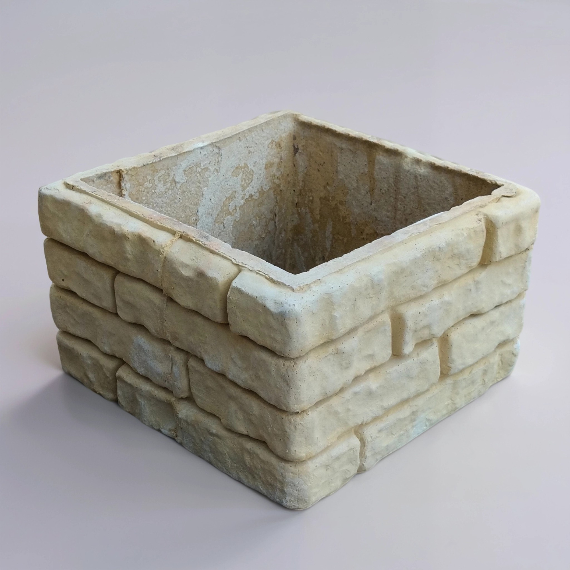 Блок забора "Грузинский кирпич"01