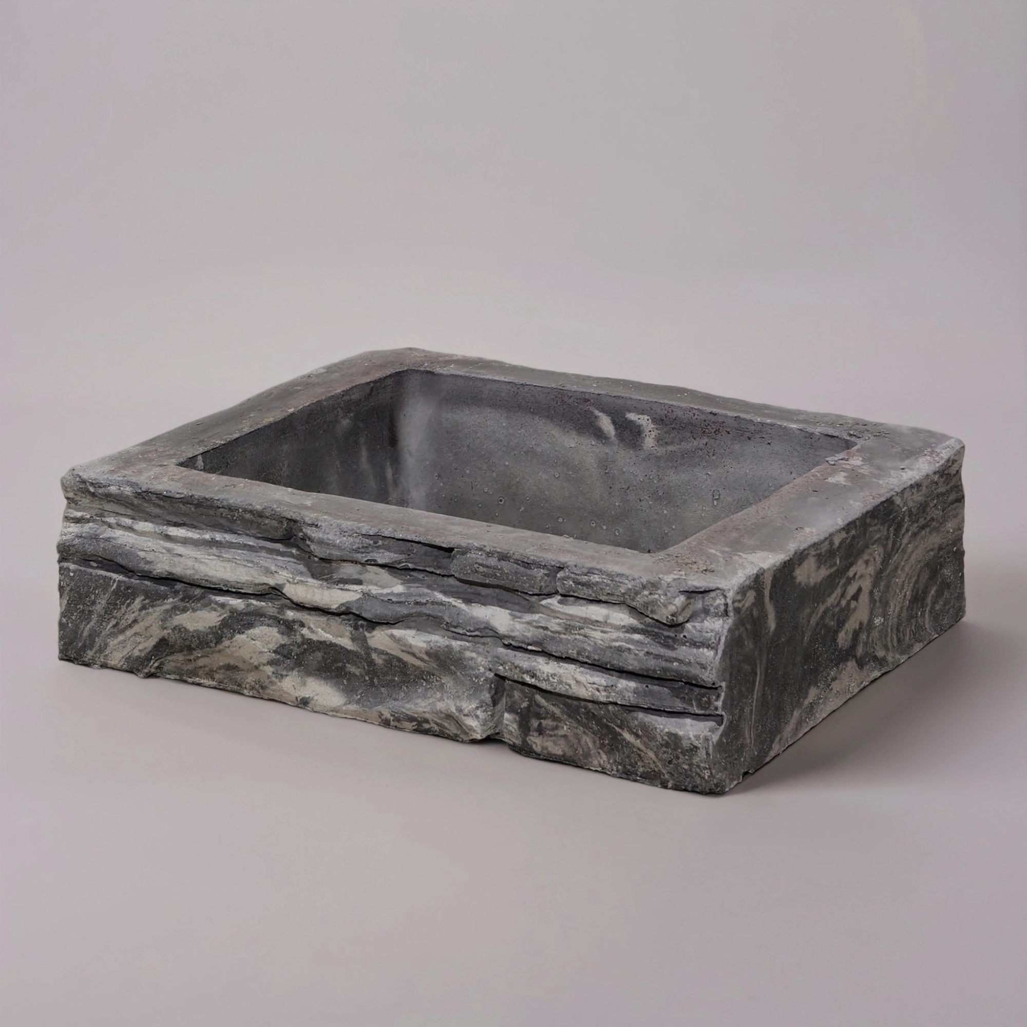 Блок ростверка "Сланец" Микс1