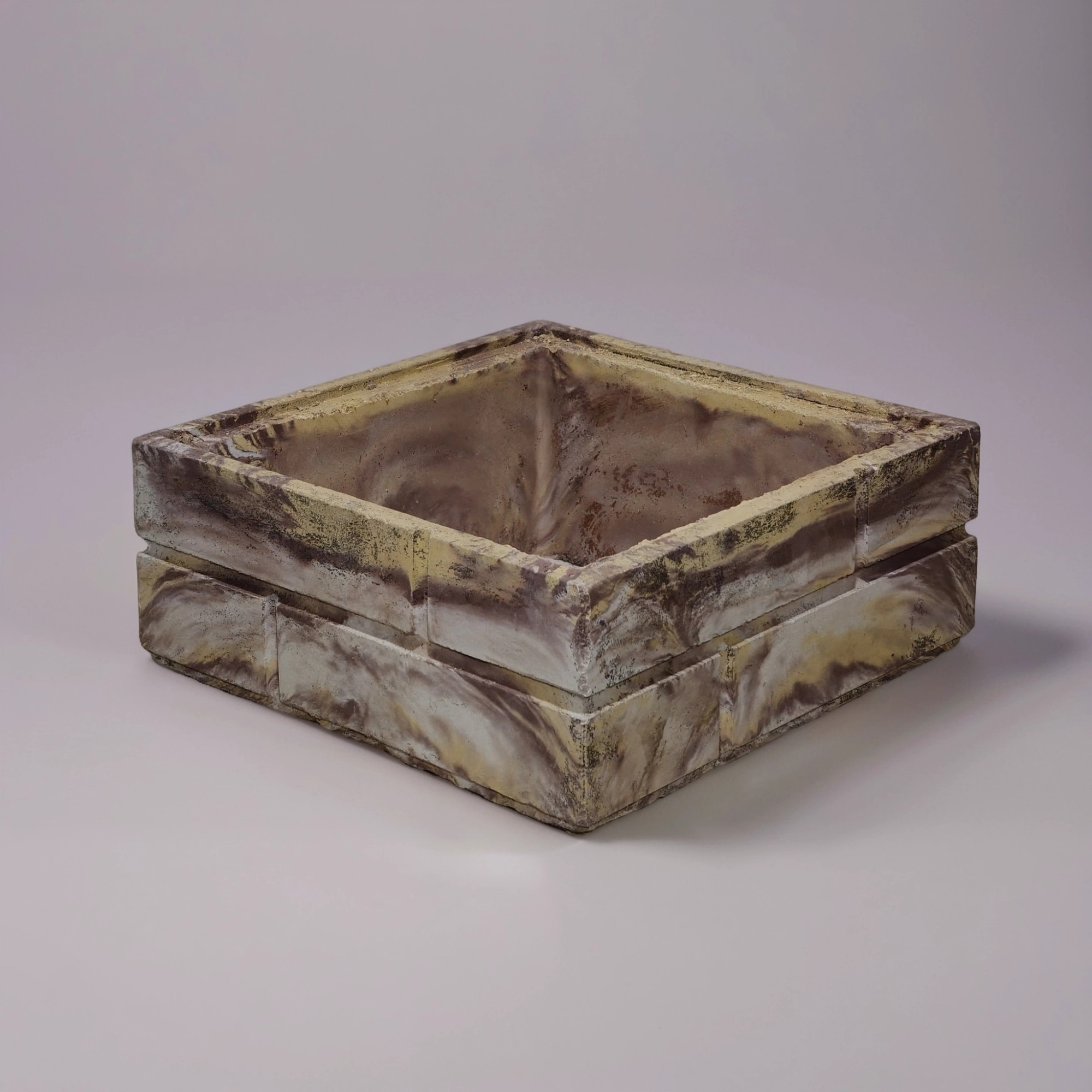 Блоки забора "Классический кирпич"Микс4