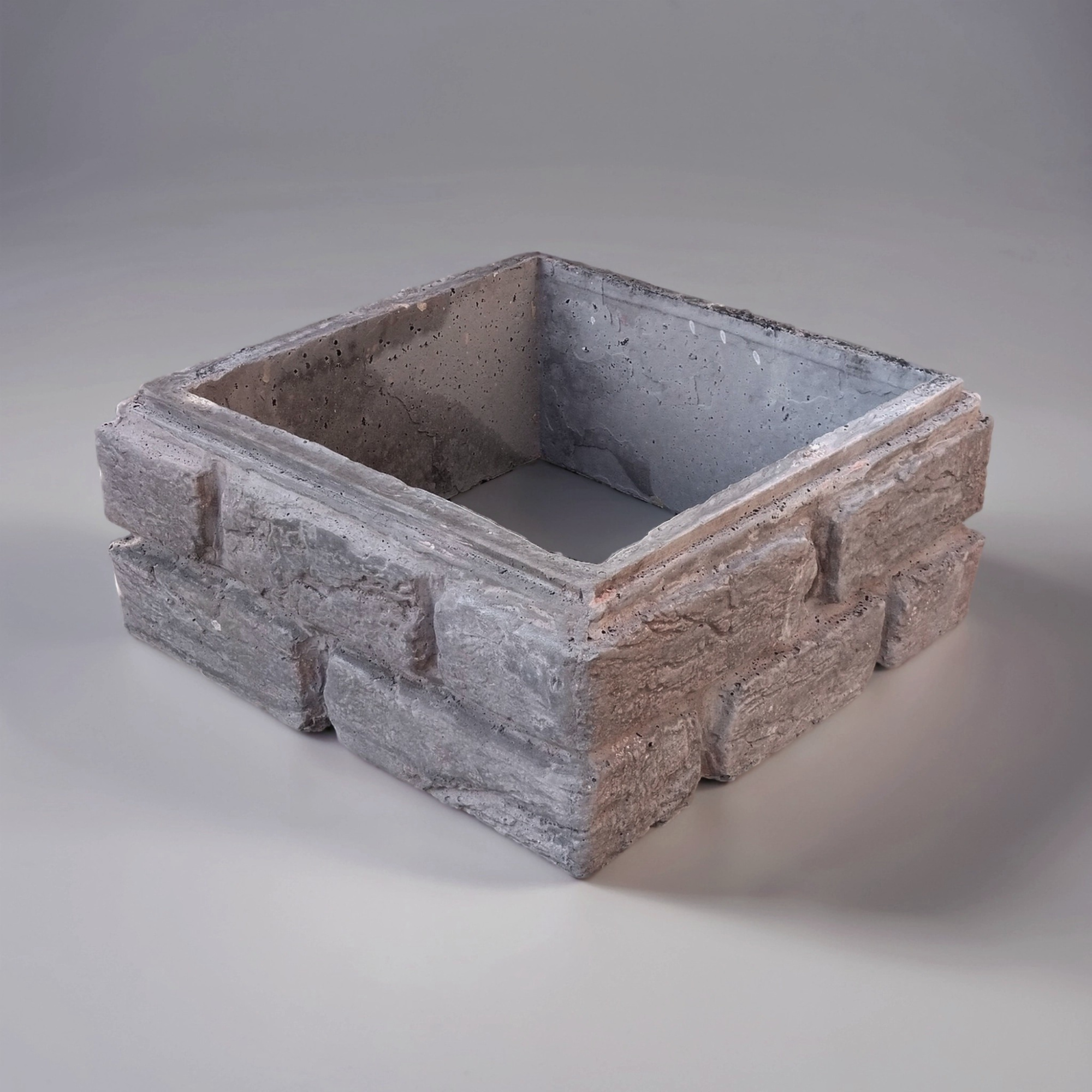 Блок забора "Старый кирпич"04