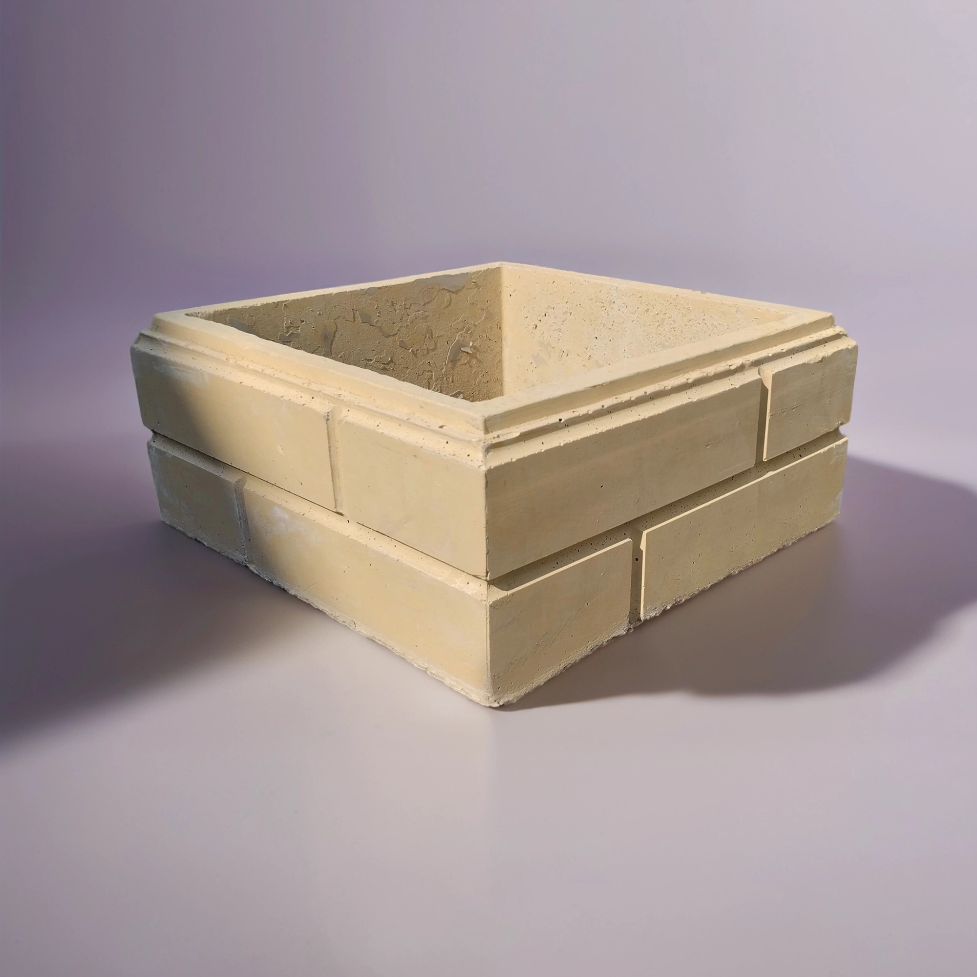 Блоки забора "Классический кирпич"01