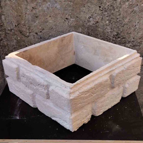 Блок забора "Старый кирпич"00