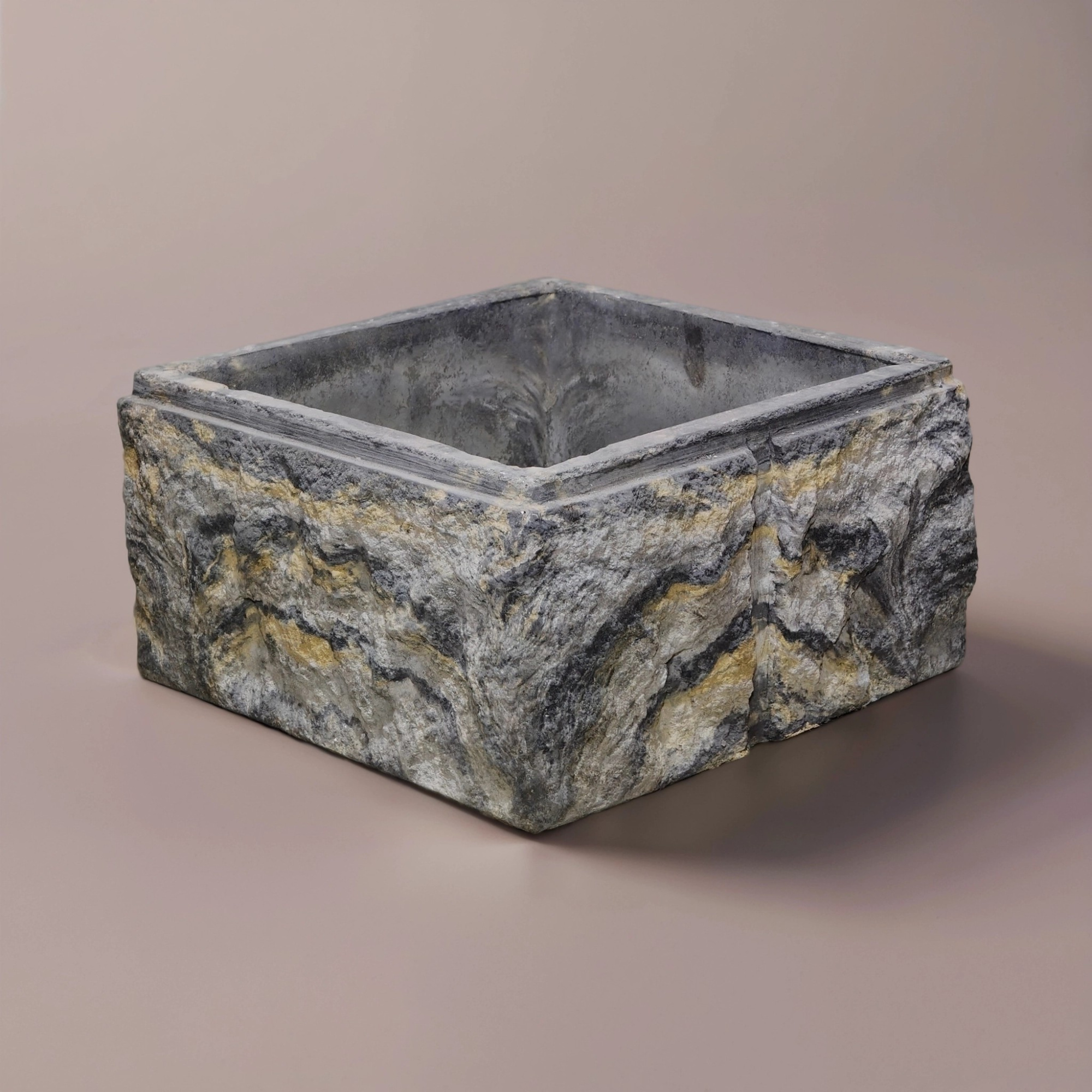 Блок забора "Ломаный камень 2"Микс 2