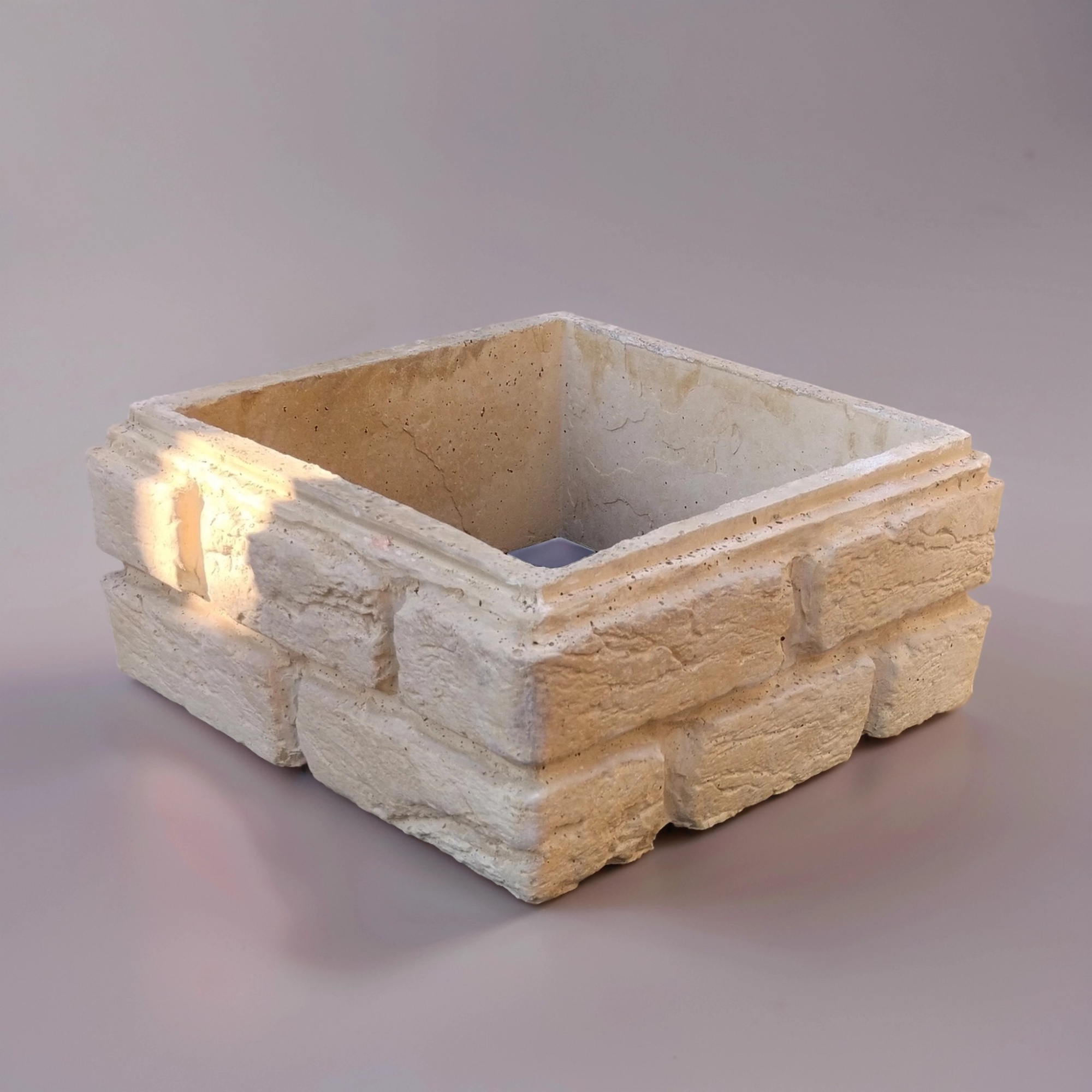 Блок забора "Старый кирпич"01