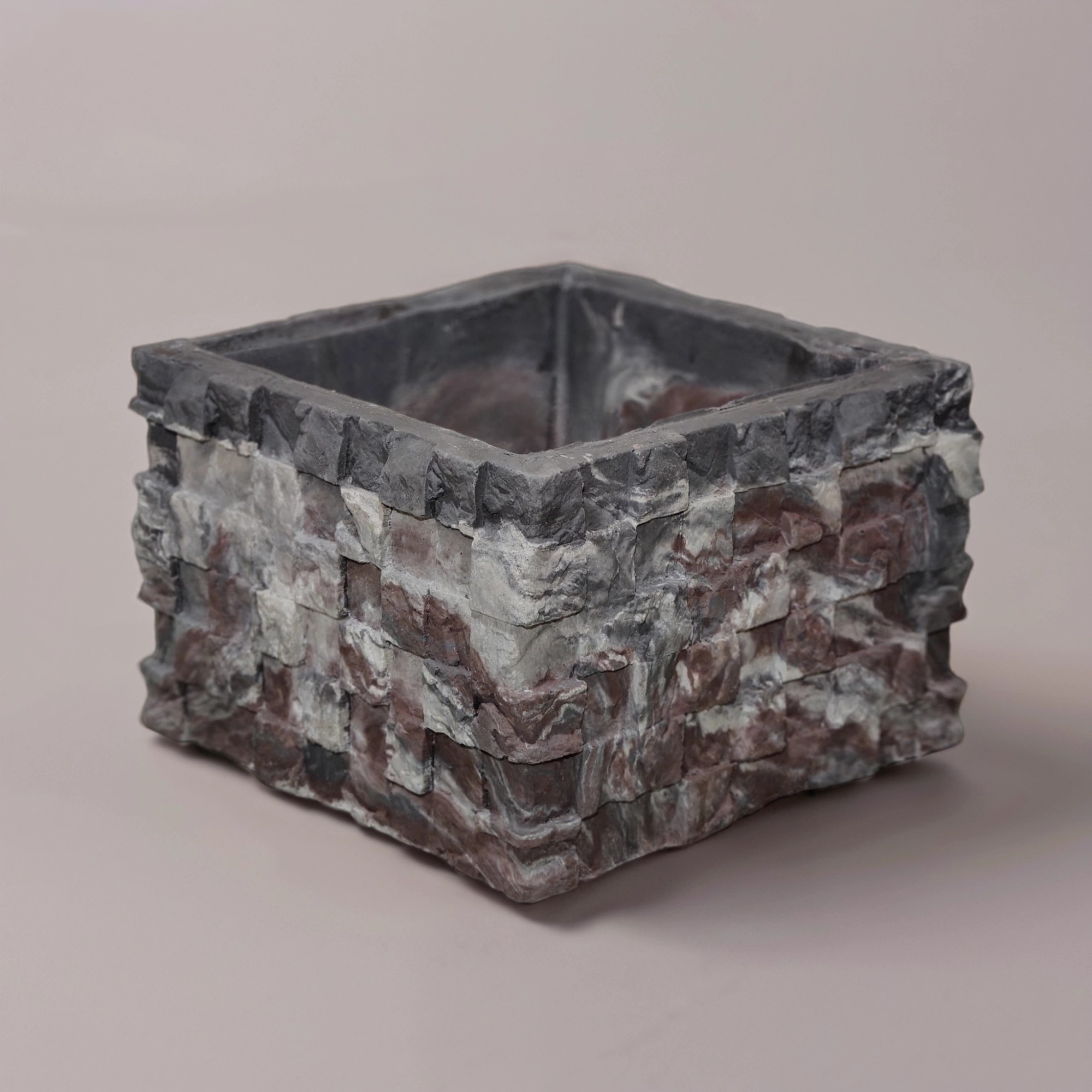 Блок забора "Шахматы"Микс3