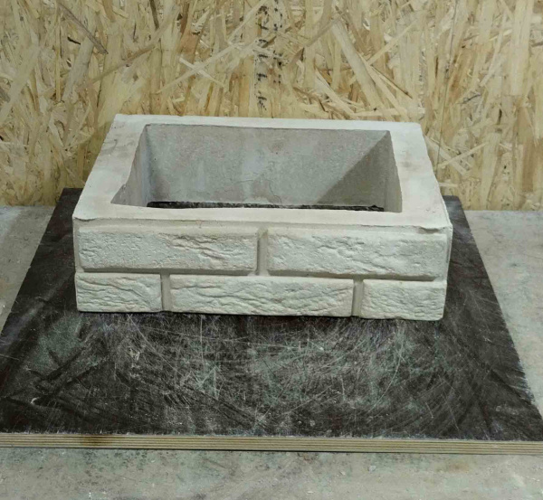 Блок ростверка "Немецкий кирпич" 00