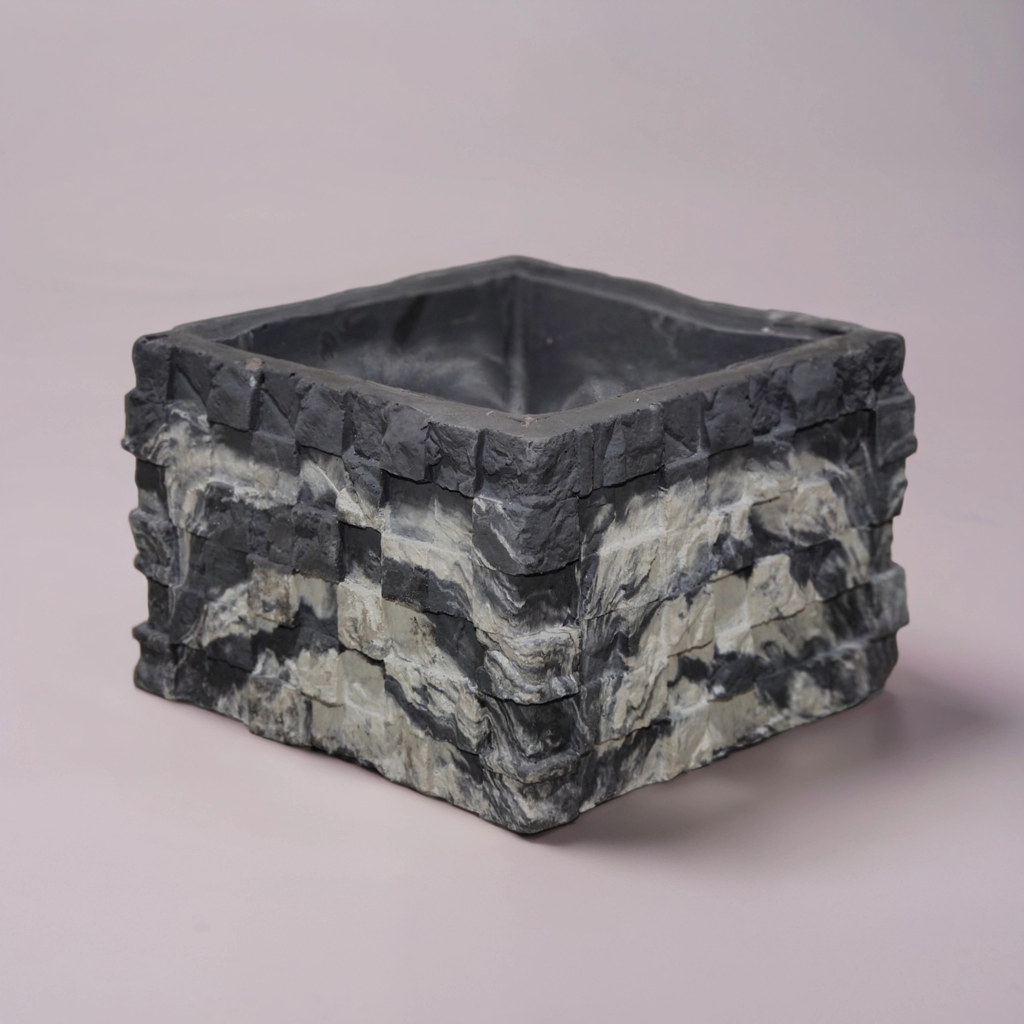 Блок забора "Шахматы"Микс1