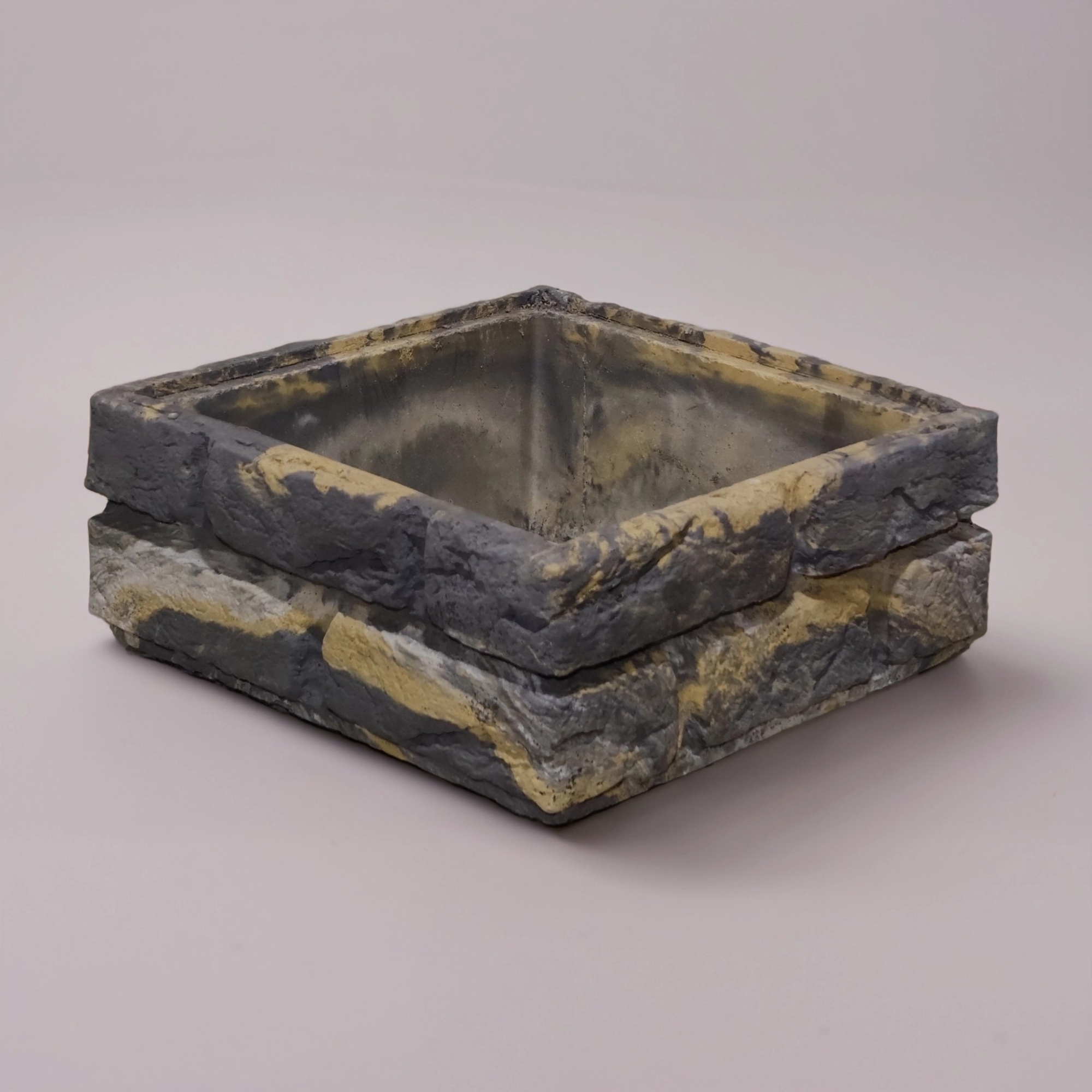 Блок забора "Старый кирпич"Микс2