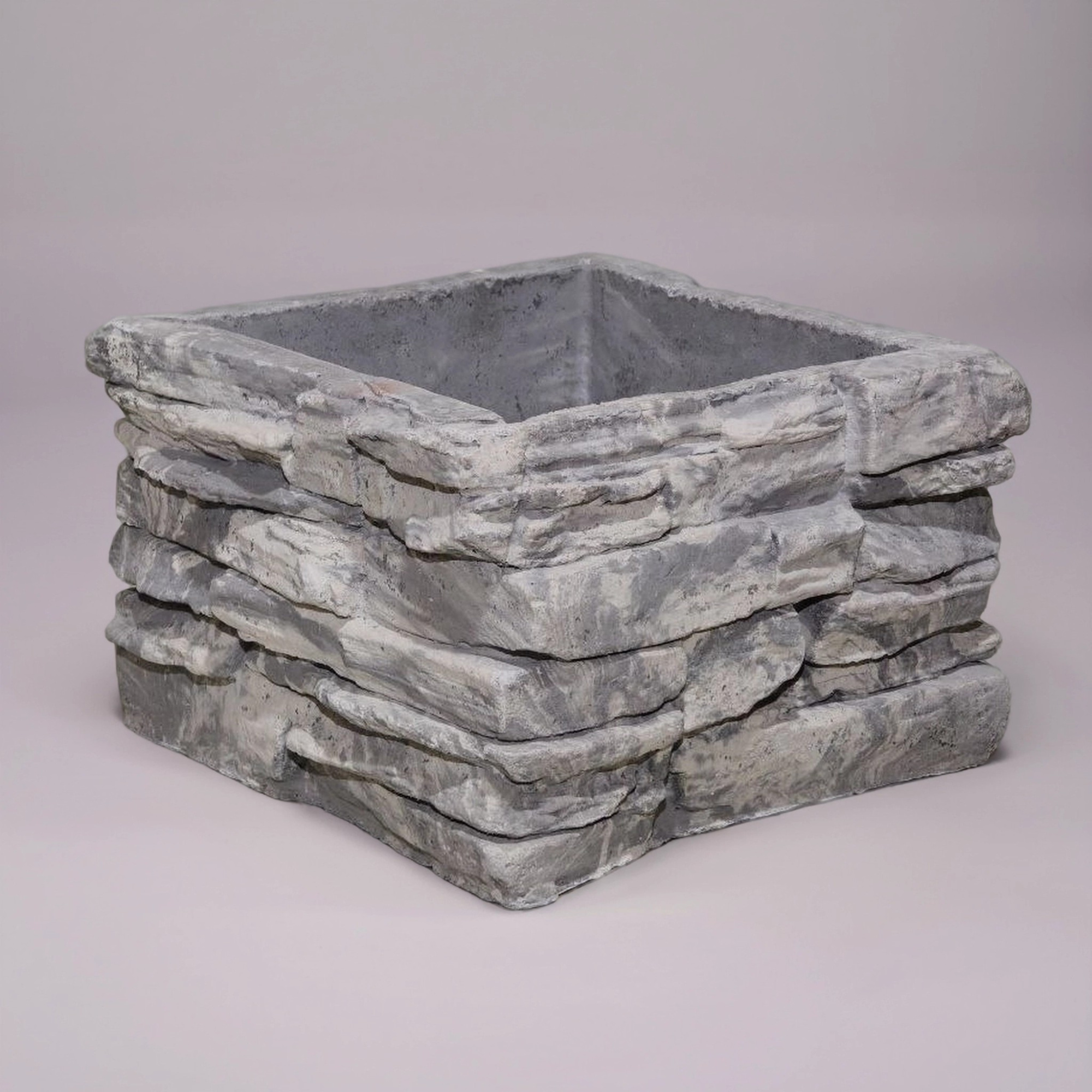 Блок забора "Сланец" микс1