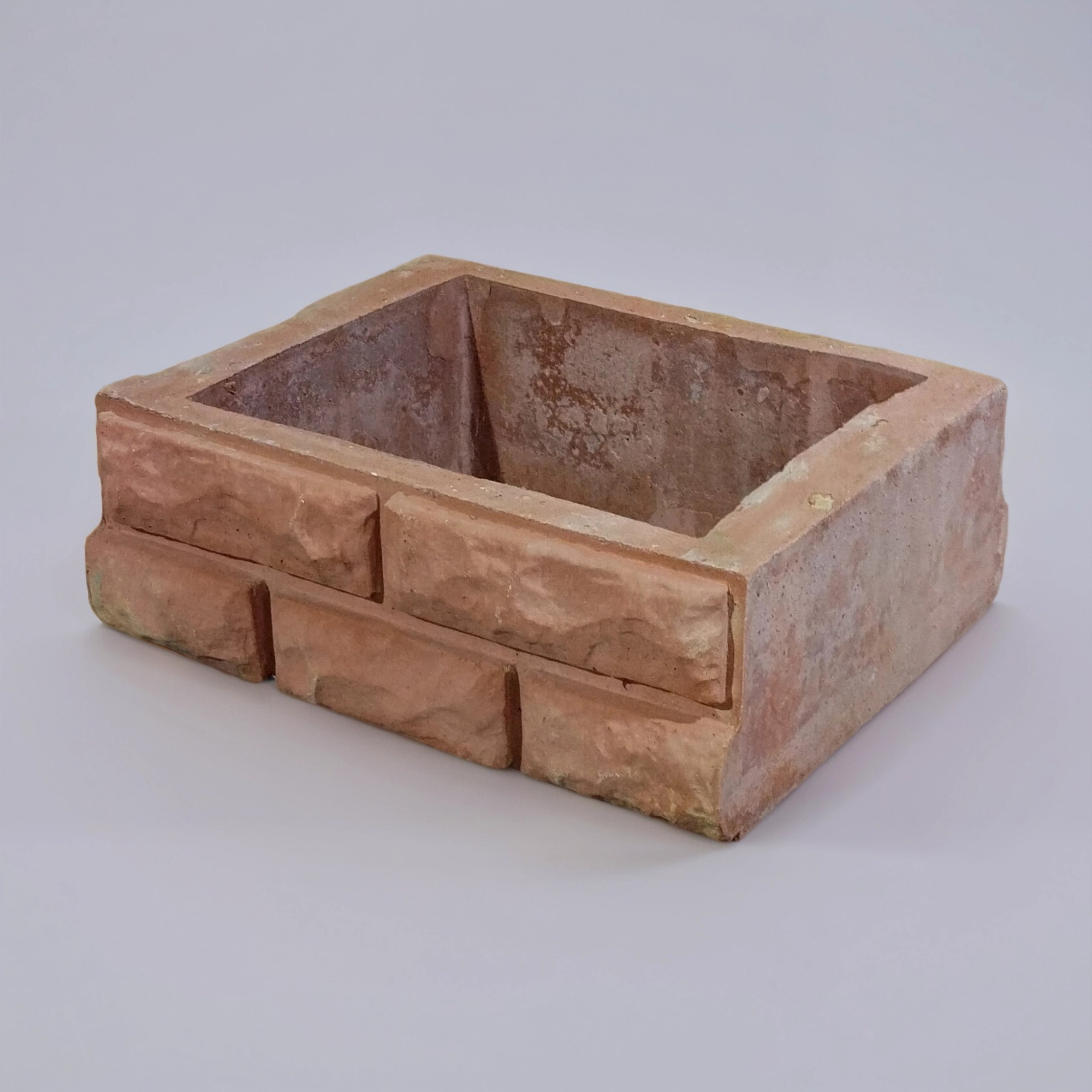 Блок ростверка "Колотый кирпич"05