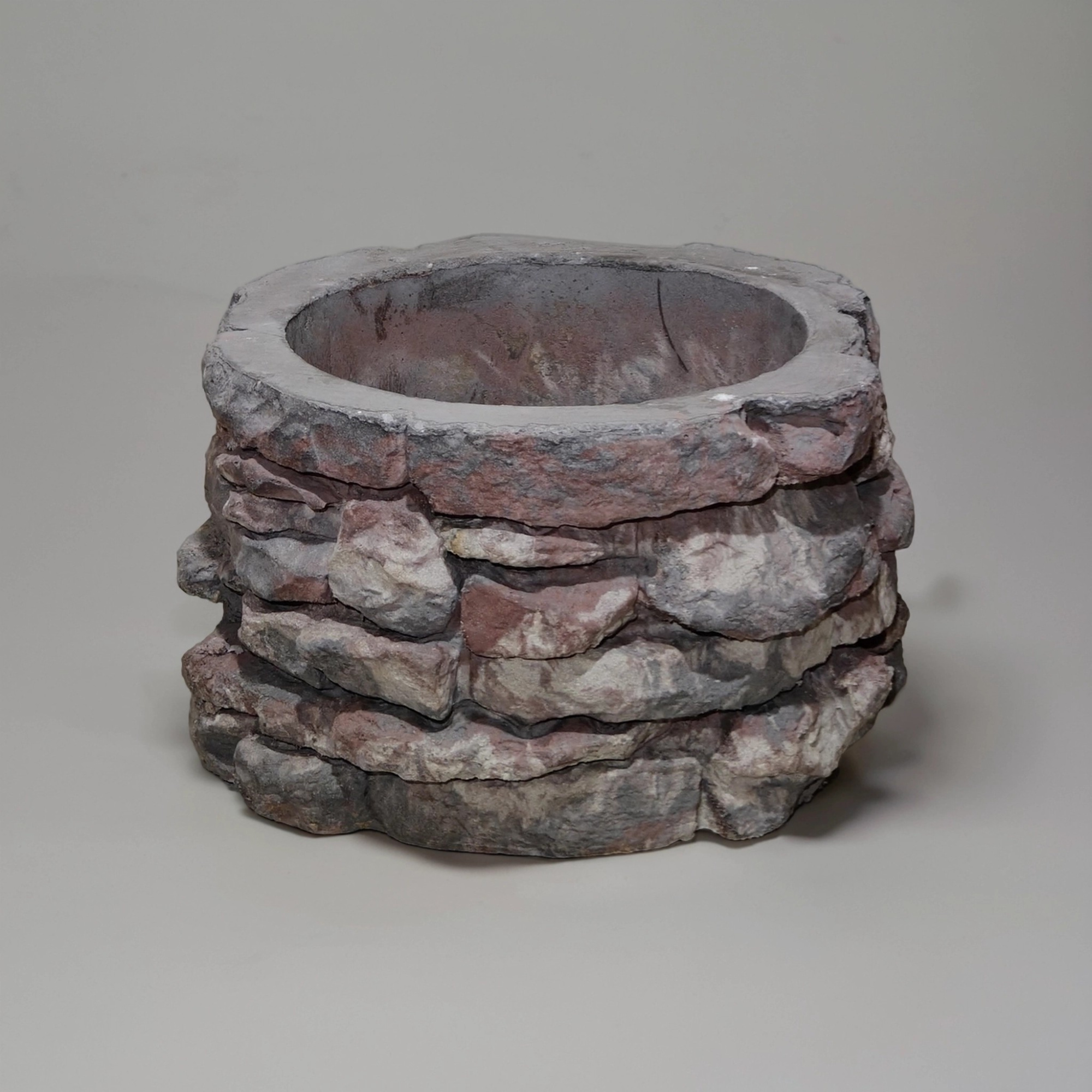 Блок забора "Утес" Микс3