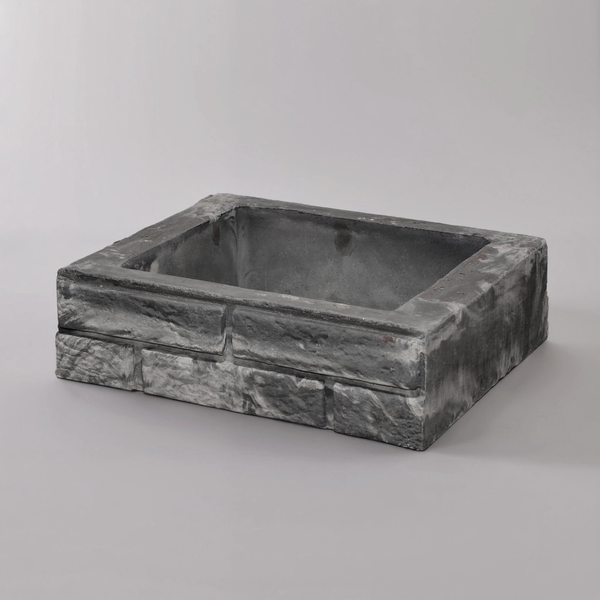 Блок ростверка "Немецкий кирпич" Микс1