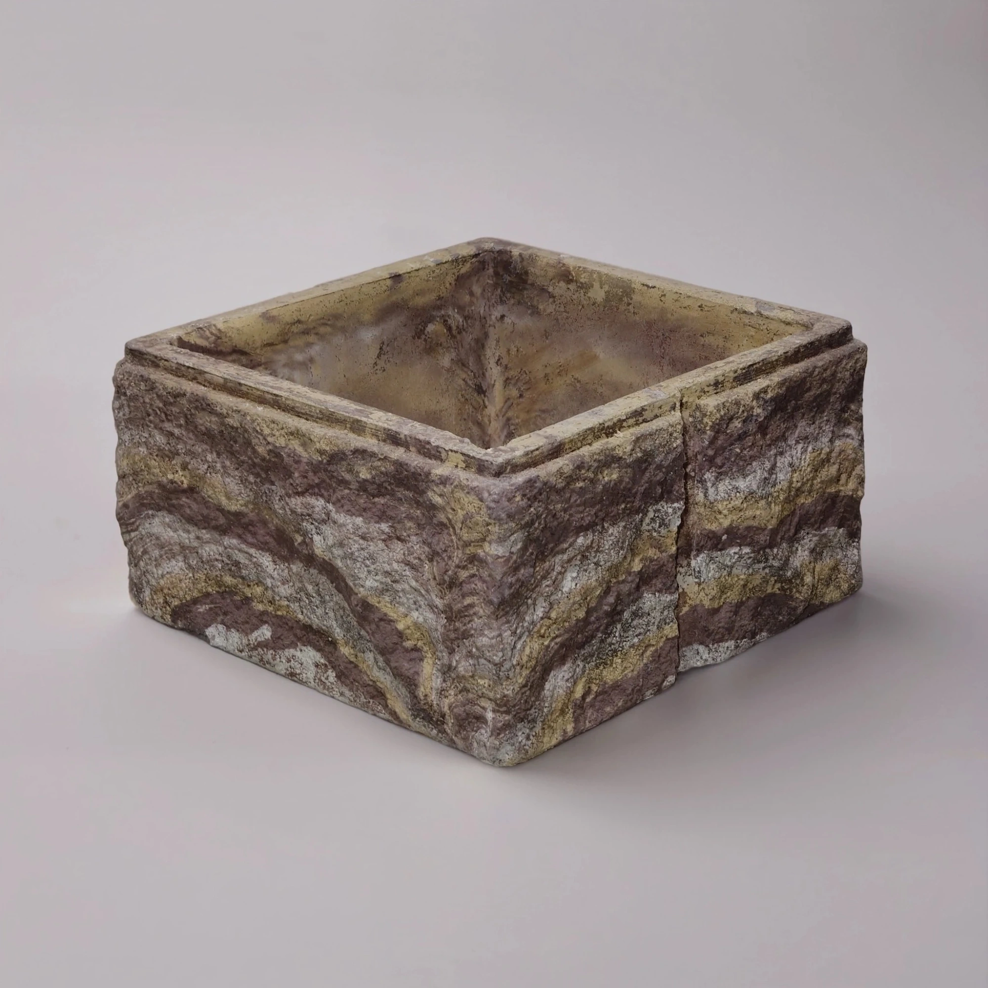 Блок забора "Ломаный камень 2"Микс 4