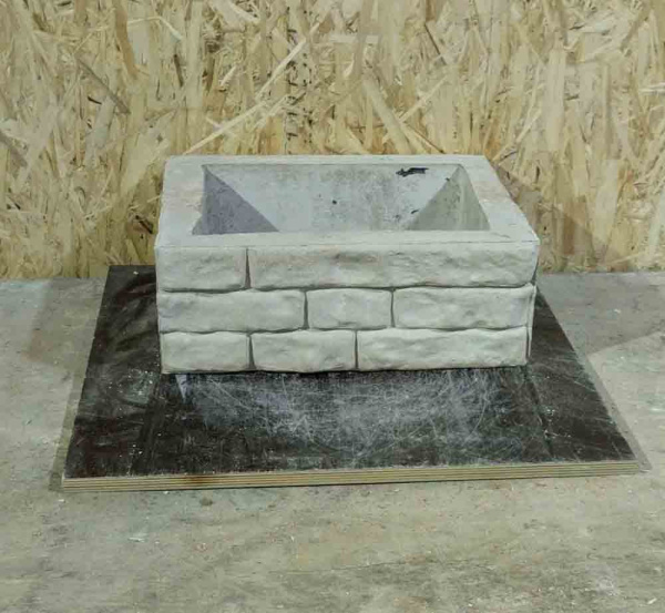 Блок ростверка "Грузинский кирпич"00