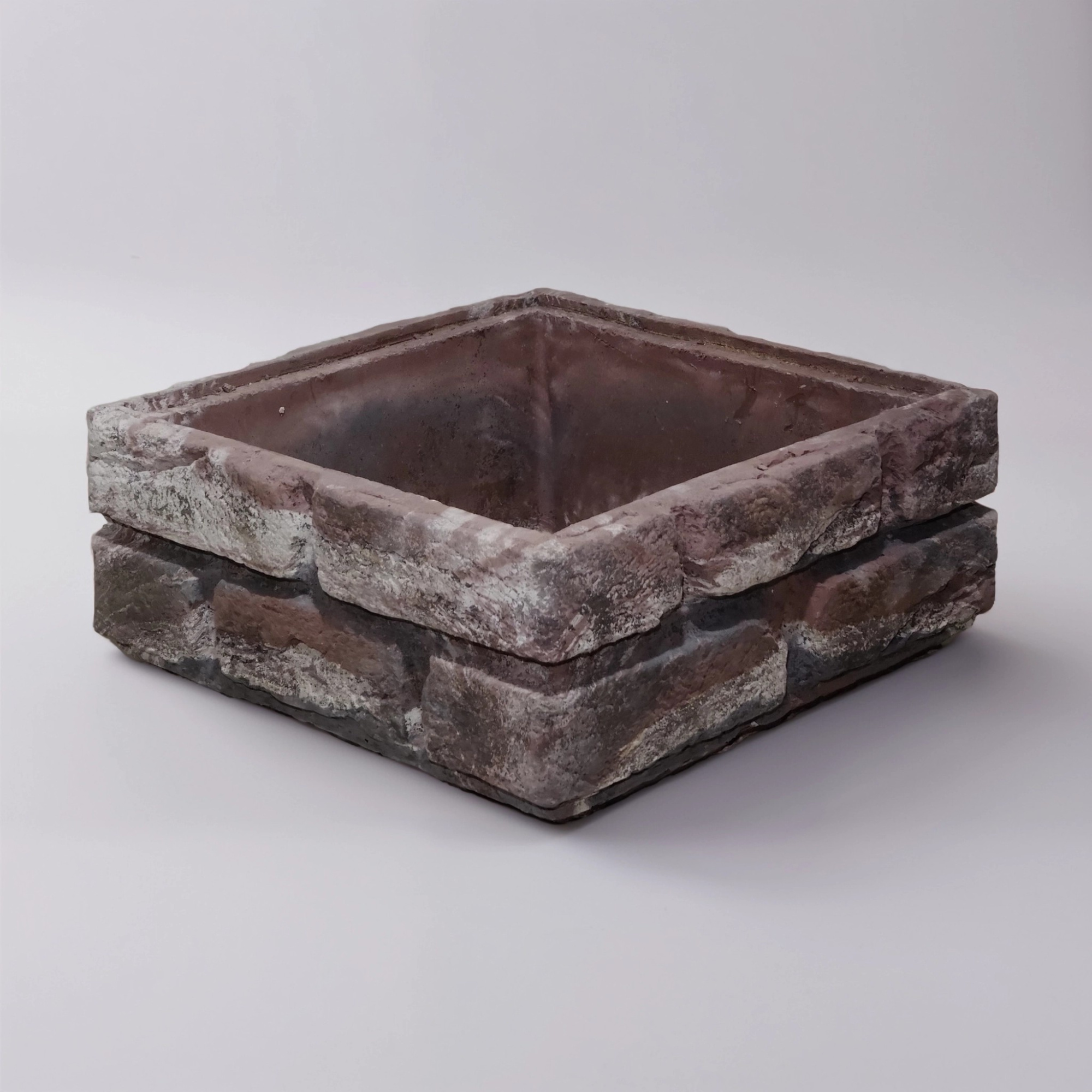 Блок забора "Старый кирпич"Микс3