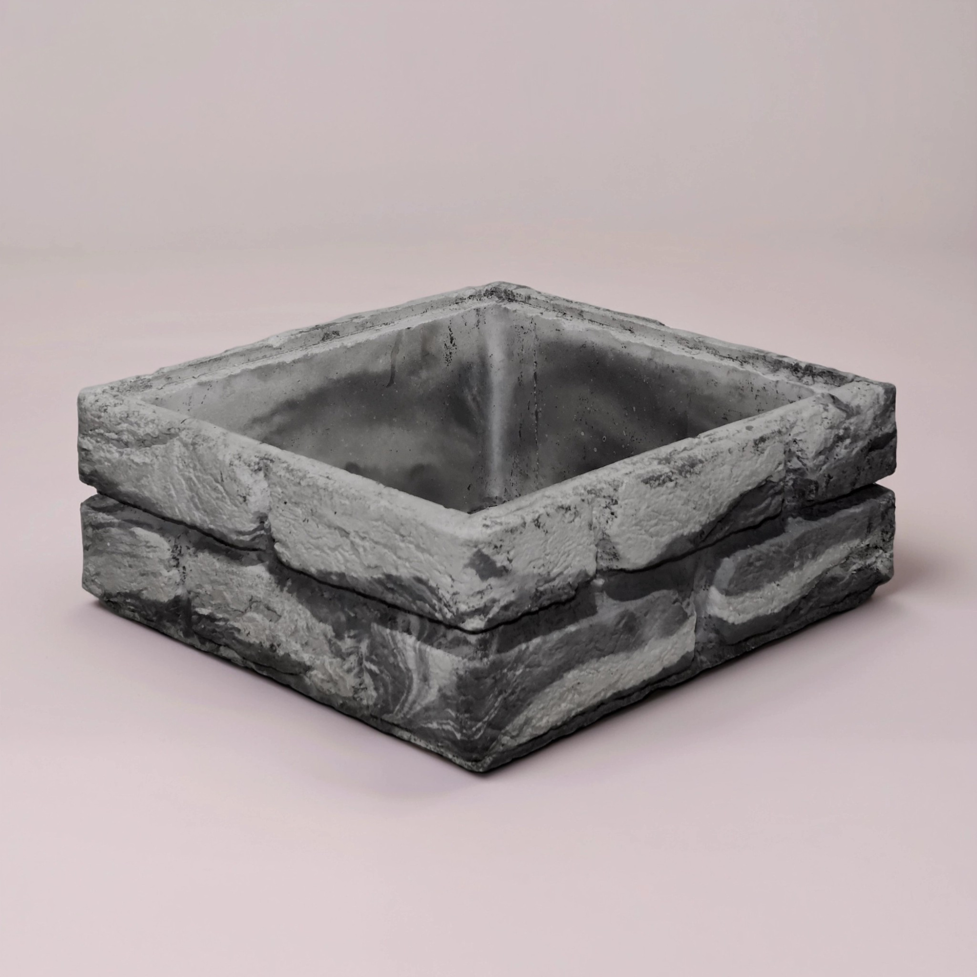 Блок забора "Старый кирпич"Микс1