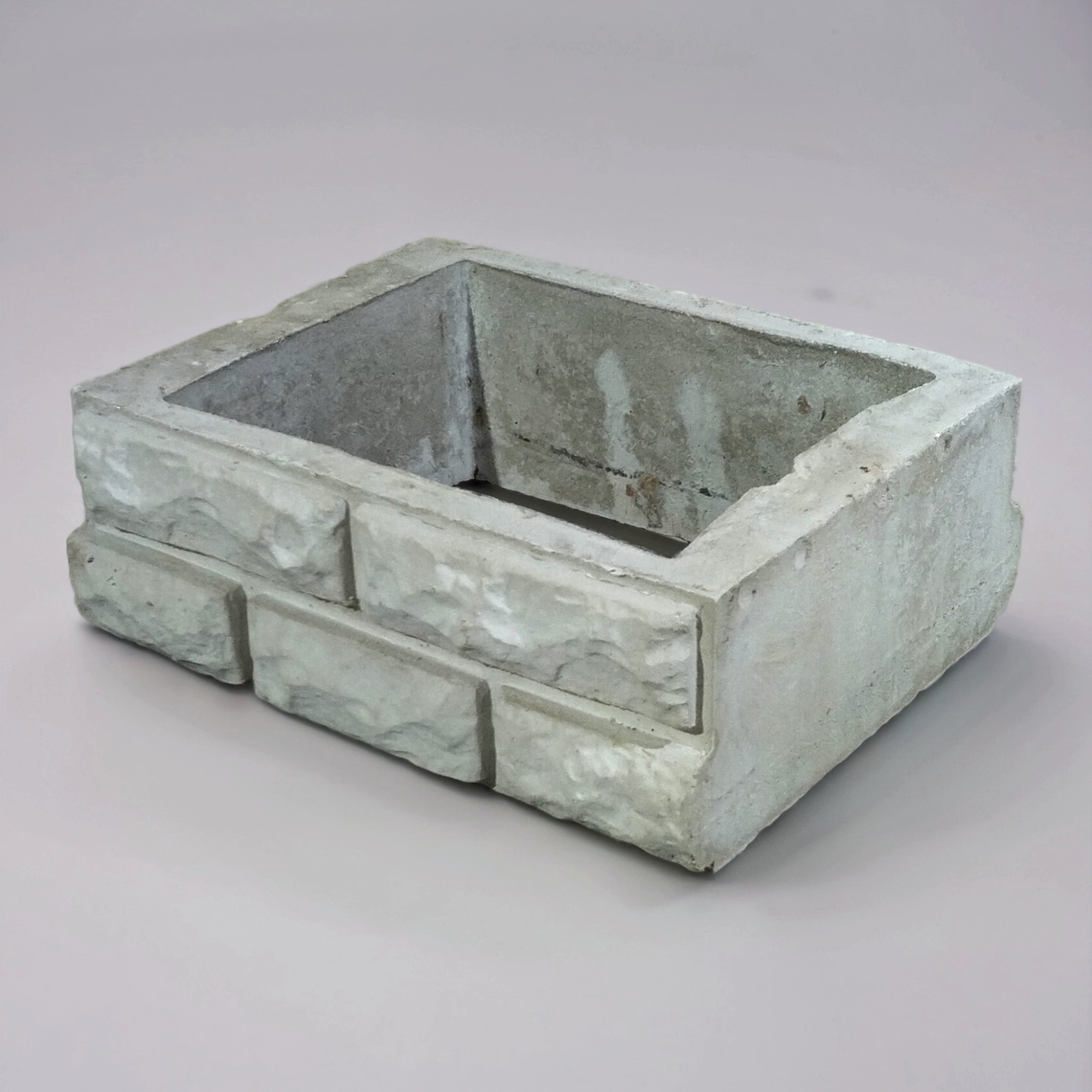 Блок ростверка "Колотый кирпич"00