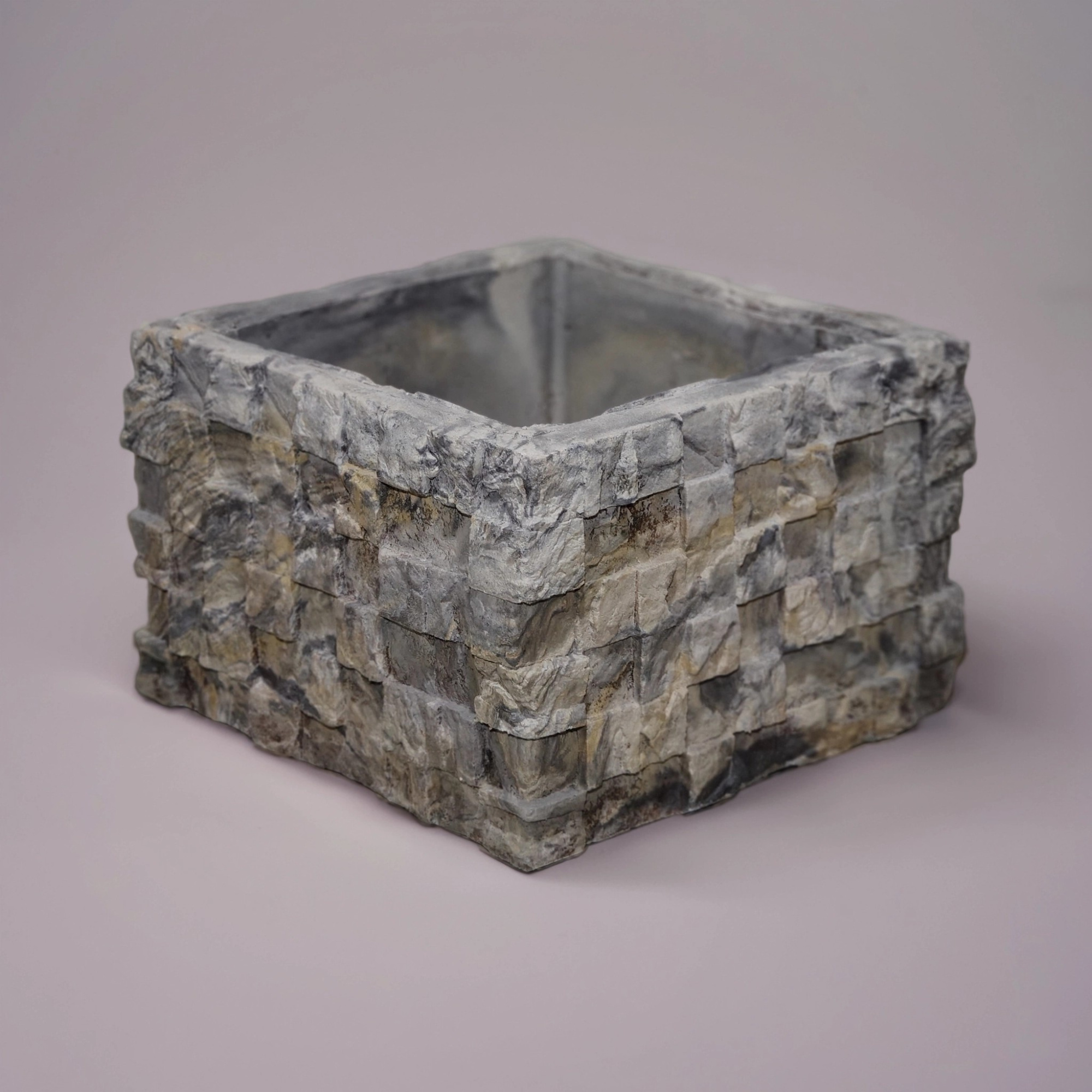 Блок забора "Шахматы"Микс2