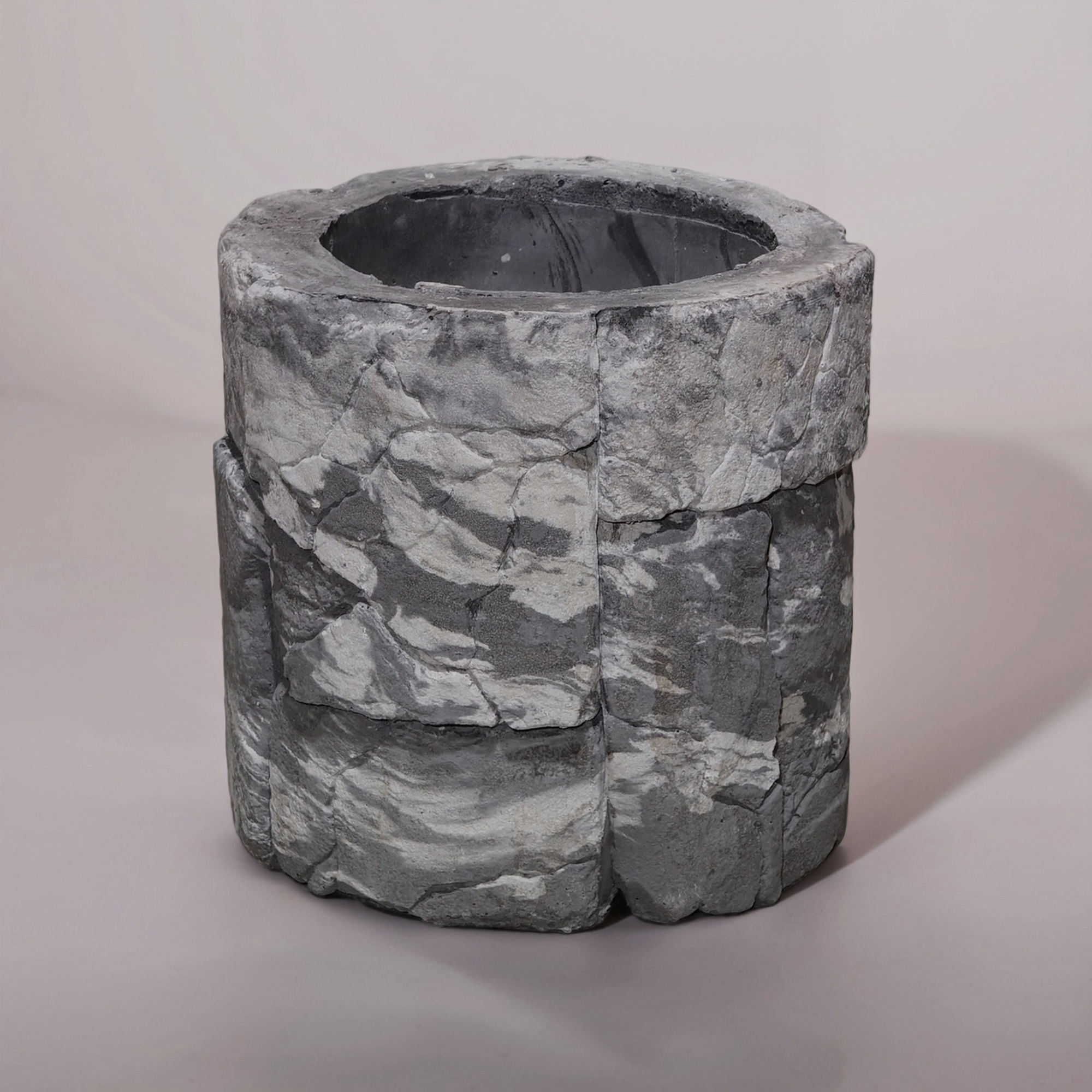 Блок забора "Старый замок" Микс1