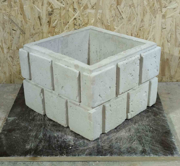 Блок забора "Травертин" 00