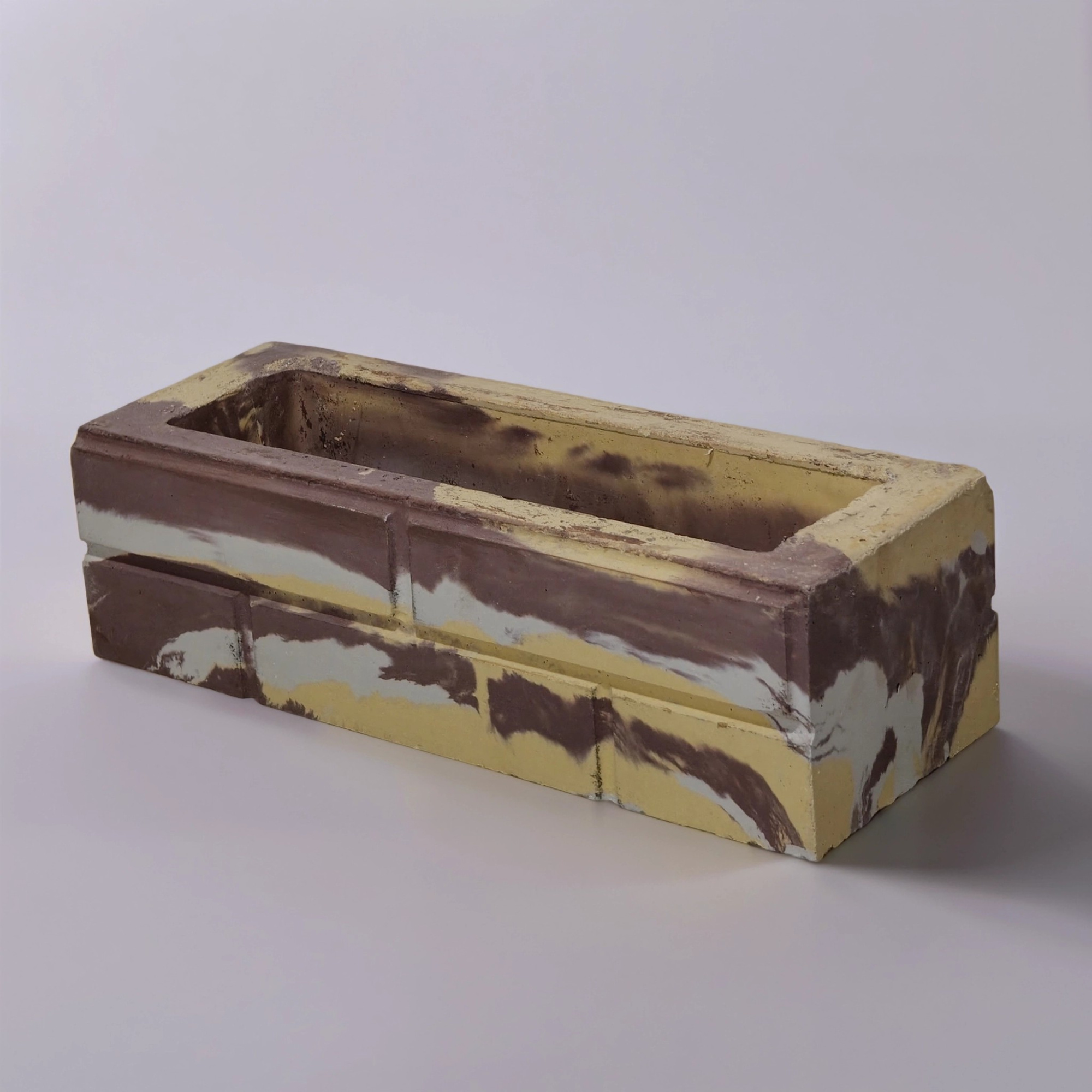 Блок ростверка "Классический кирпич"Микс4