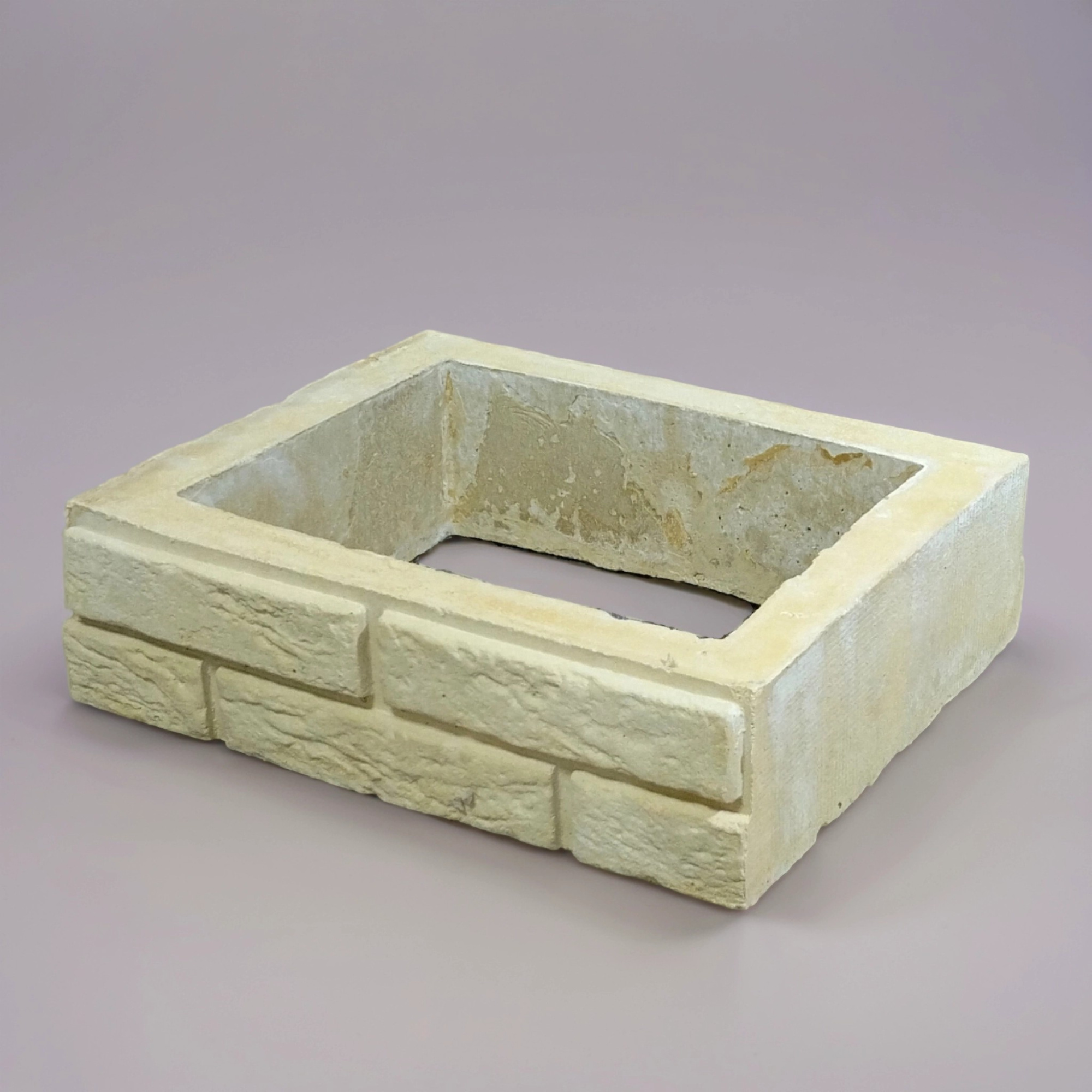 Блок ростверка "Немецкий кирпич" 01