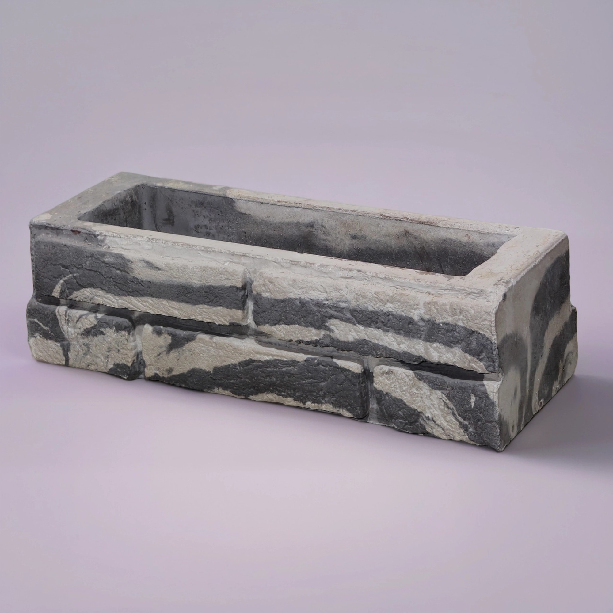 Блок ростверка "Старый кирпич"Микс1