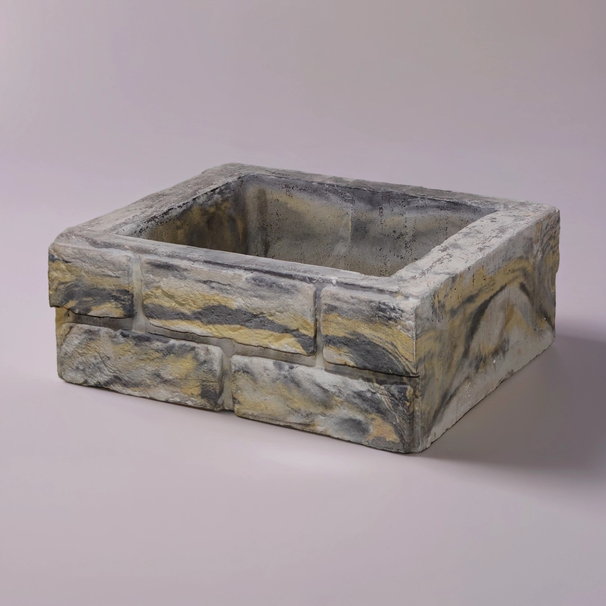 Блок ростверка "Шамотный кирпич" Микс2