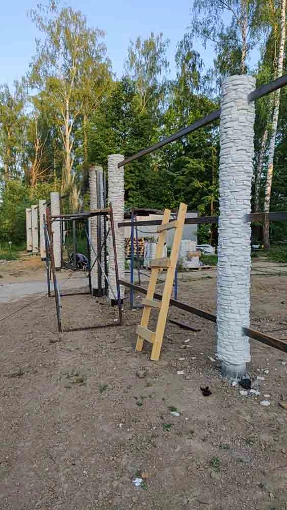 Блок забора "Утес"
