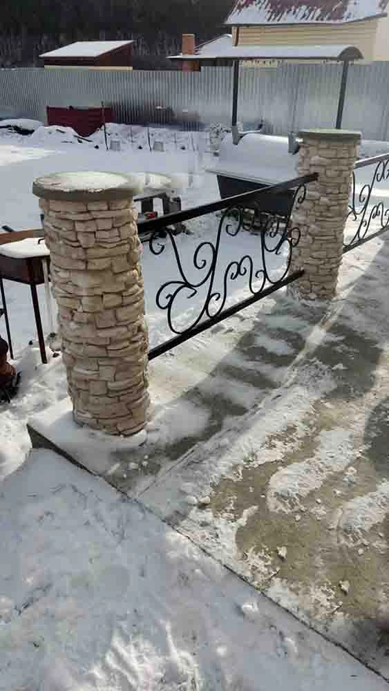 Блок забора "Утес"