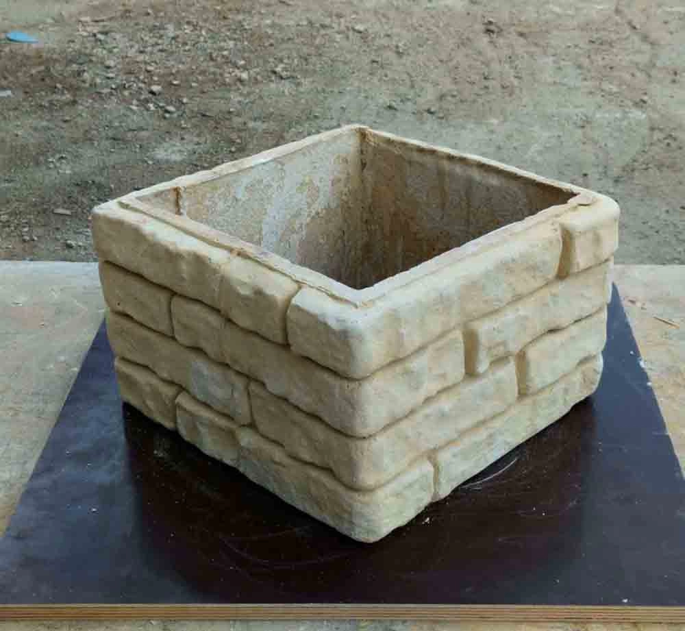 Блок забора "Грузинский кирпич"